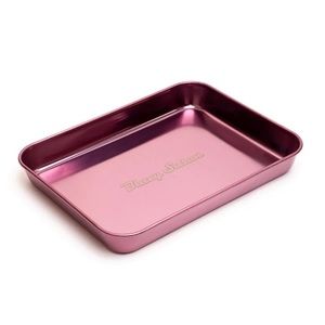Blazy Susan Pink Stainless Steel Tray